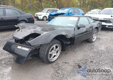 1989 Chevrolet Corvette из США, поврежденный, VIN 1G1YY2182K5124006